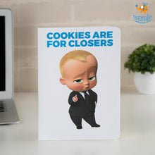 Load image into Gallery viewer, The Boss Baby Notebook with Snowing Effect