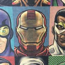 Load image into Gallery viewer, Vintage Superheroes Poster