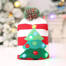Load image into Gallery viewer, Christmas Cap With LED Lights