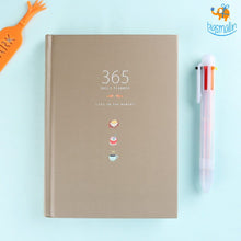 Load image into Gallery viewer, 365 Daily Planner Notebook