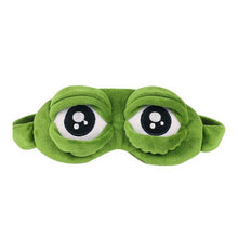 Load image into Gallery viewer, 3D Plush Frog Eye Mask