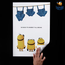 Load image into Gallery viewer, Official Minions Poster with Snowing Effect