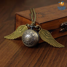 Load image into Gallery viewer, Official HP Snitch Necklace with Watch