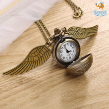 Load image into Gallery viewer, Official HP Snitch Necklace with Watch