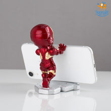Load image into Gallery viewer, Iron Man Bobblehead Mobile Stand (Hand-Painted)