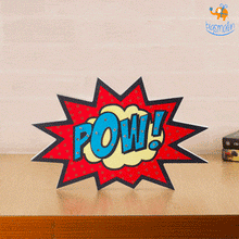 Load image into Gallery viewer, BAM! POW! LED Lamp