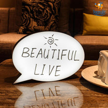 Load image into Gallery viewer, LED Speech Bubble Light Box