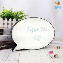 Load image into Gallery viewer, LED Speech Bubble Light Box
