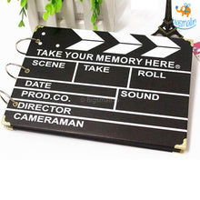Load image into Gallery viewer, Memories Clapboard Photo Journal