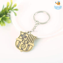 Load image into Gallery viewer, Metallic Football Club Keychains