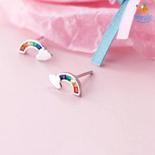 Load image into Gallery viewer, Rainbow Ear Studs