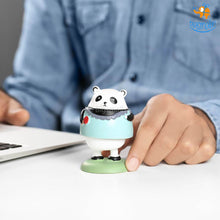 Load image into Gallery viewer, Sporty Panda Bobblehead