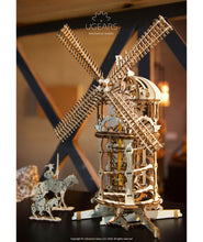 Load image into Gallery viewer, Ugears Tower Windmill Mechanical Puzzle