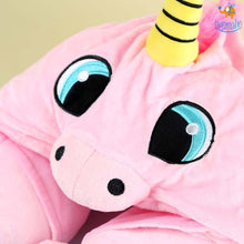 Load image into Gallery viewer, Unicorn Hoodie Neck Pillow