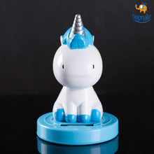 Load image into Gallery viewer, Unicorn Solar Powered Bobbleheads
