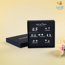 Load image into Gallery viewer, Weekly Earrings Gift Box - 7 pcs