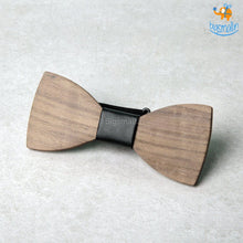 Load image into Gallery viewer, Wooden Bow Tie
