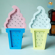 Load image into Gallery viewer, Wooden Ice Cream Lamp