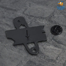 Load image into Gallery viewer, You Are Safe With Me Metallic Lapel Pin