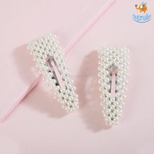 Load image into Gallery viewer, Pearl Hair Clips - Set of 2