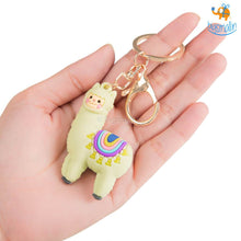 Load image into Gallery viewer, 3D Llama Keychain
