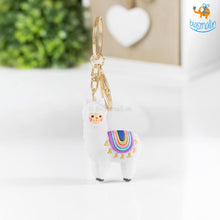 Load image into Gallery viewer, 3D Llama Keychain
