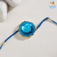 Load image into Gallery viewer, Agate Natural Stone Rakhi
