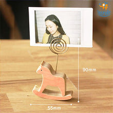 Load image into Gallery viewer, Animal Wooden Memo &amp; Photo Holder - Set of 2
