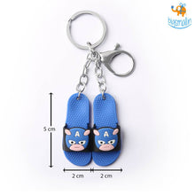 Load image into Gallery viewer, Avengers Slippers Keychain
