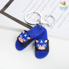 Load image into Gallery viewer, Avengers Slippers Keychain
