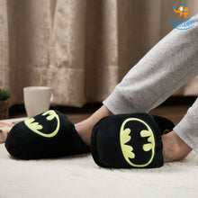 Load image into Gallery viewer, Batman Plush Slippers (UK Size 3 - 7)
