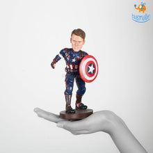 Load image into Gallery viewer, Captain America 3D Action Figure - 7 inches
