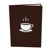Load image into Gallery viewer, Coffee Pop up Card
