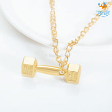 Load image into Gallery viewer, Dumbbell Pendant
