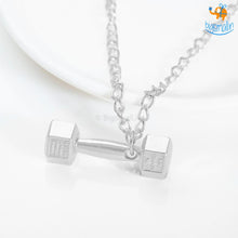 Load image into Gallery viewer, Dumbbell Pendant

