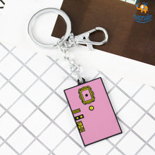 Load image into Gallery viewer, Purple Door Friends Keychain

