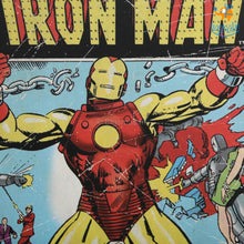 Load image into Gallery viewer, Iron Man Comic Tin Hanging Board
