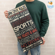 Load image into Gallery viewer, Rustic Man Cave Wooden Board
