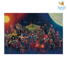 Load image into Gallery viewer, Avengers Universe Kraft Poster
