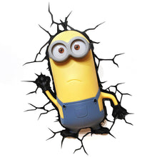 Load image into Gallery viewer, 3D Minions Kevin Wall Lamp
