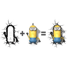 Load image into Gallery viewer, 3D Minions Kevin Wall Lamp
