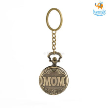 Load image into Gallery viewer, Vintage Mom Pocket Watch Keychain
