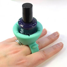 Load image into Gallery viewer, Wearable Nail Polish Holder
