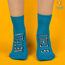 Load image into Gallery viewer, Women Netflix and Chill Socks
