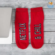 Load image into Gallery viewer, Women Netflix and Chill Socks
