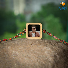 Load image into Gallery viewer, Personalized Photo Rakhi With Magnet | COD Not Available
