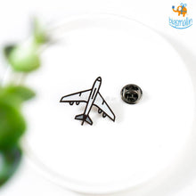 Load image into Gallery viewer, Airplane Lapel Pin
