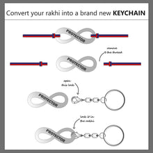 Load image into Gallery viewer, Protector Bro Rakhi Keychain
