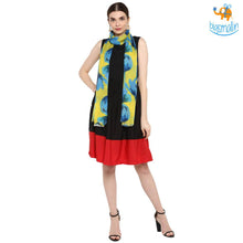 Load image into Gallery viewer, Azure Blue Tulip Modal Scarf
