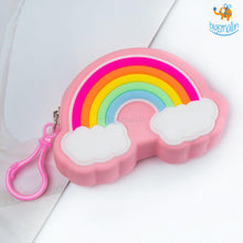 Load image into Gallery viewer, Rainbow Cloud Coin Pouch
